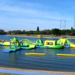 Aquapark – parcours sur des structures gonflables & sur l’eau